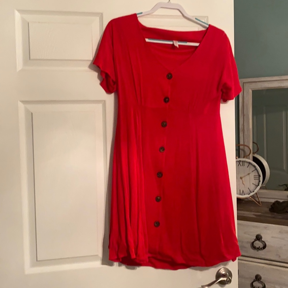 Boutique Red Dress